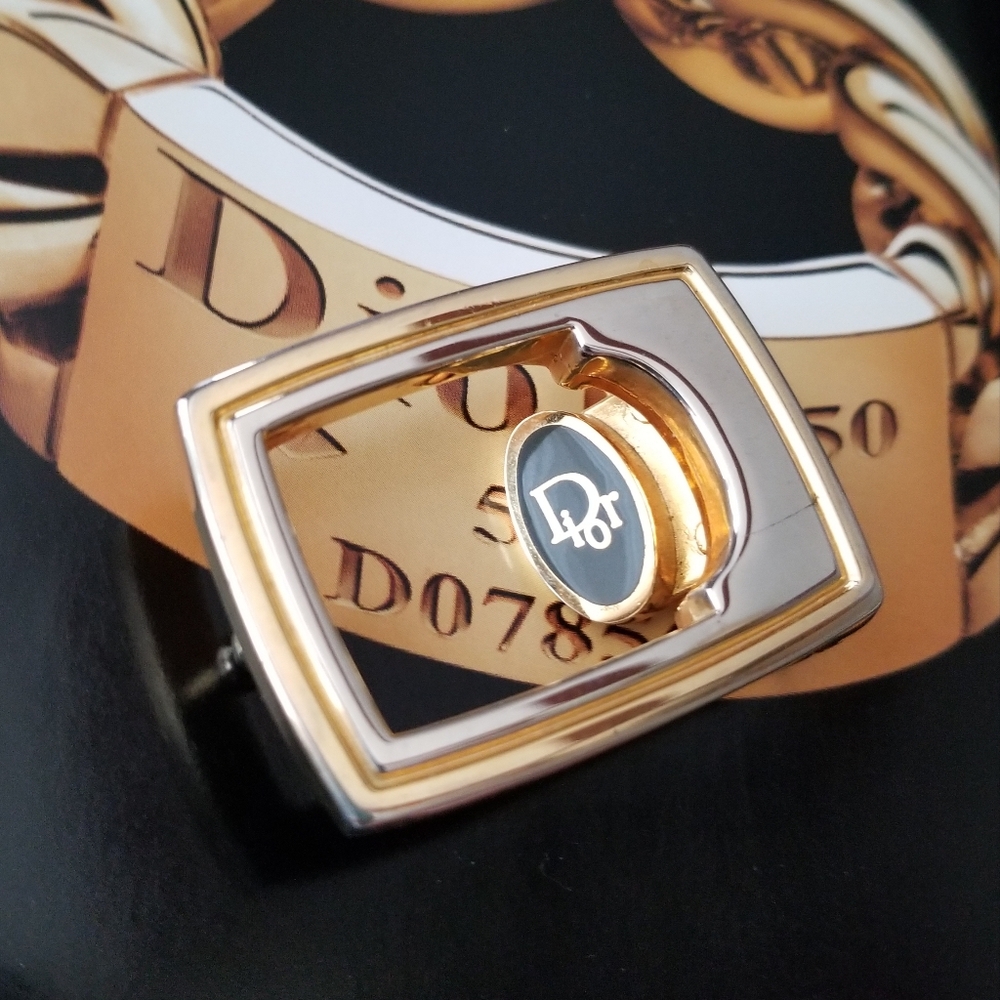❗Vintage Dior 80s Gold Belt Buckle❗